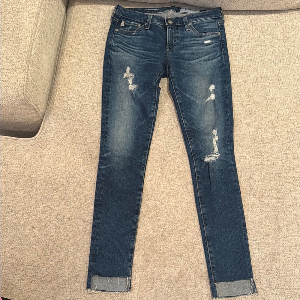 AG The legging Ankle Skinny Jean Size 25